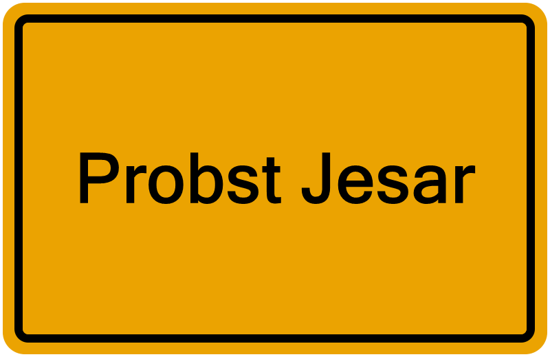 Handelsregisterauszug Probst Jesar